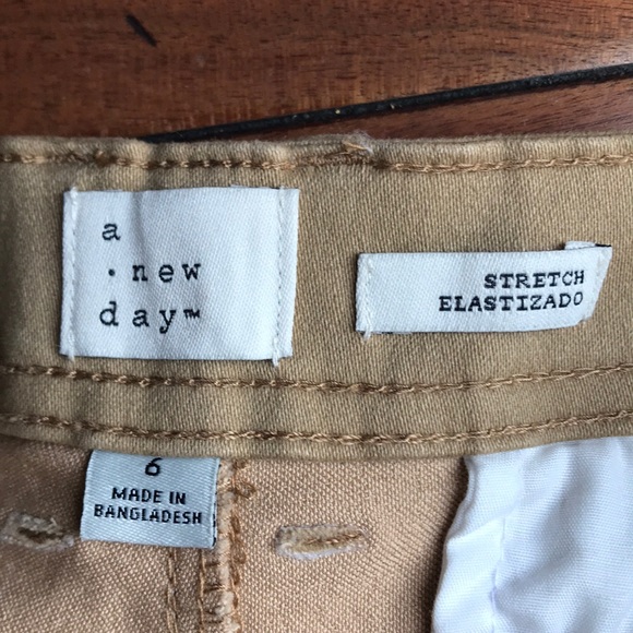 A New Day High Waisted Khaki Pants - Picture 3 of 4